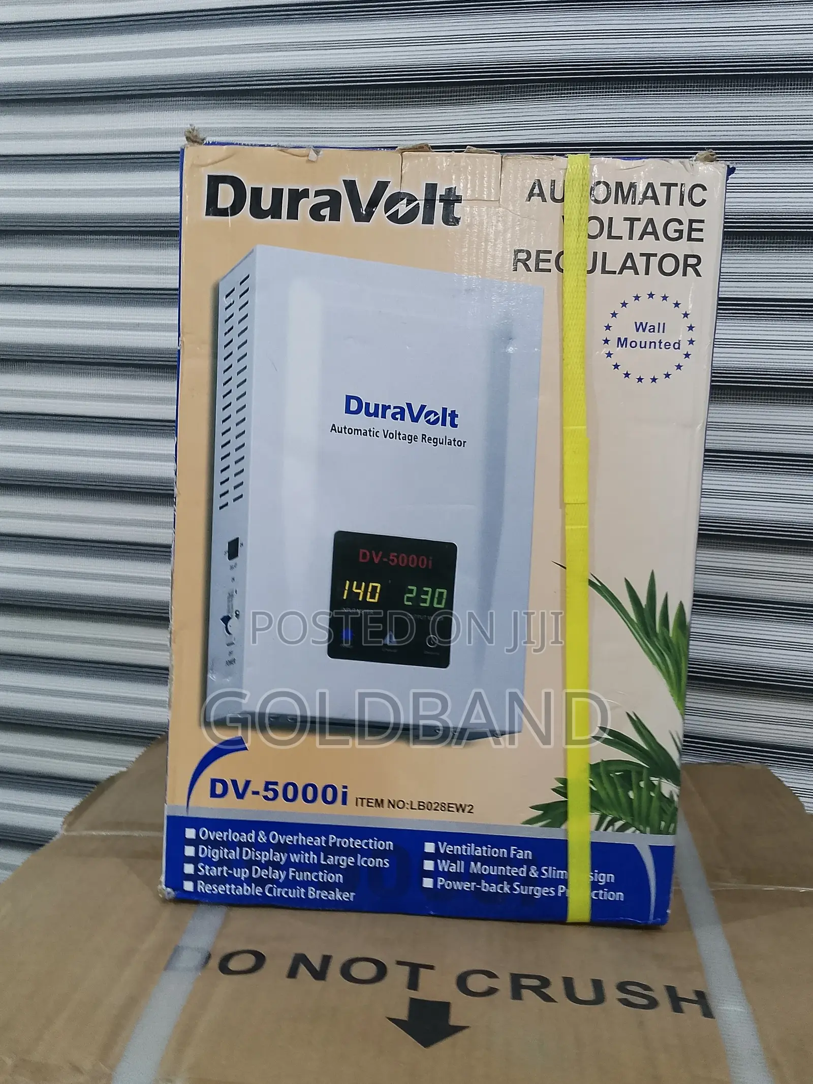 Duravolt 5000W Automatic Volt-Vanguard Regulator