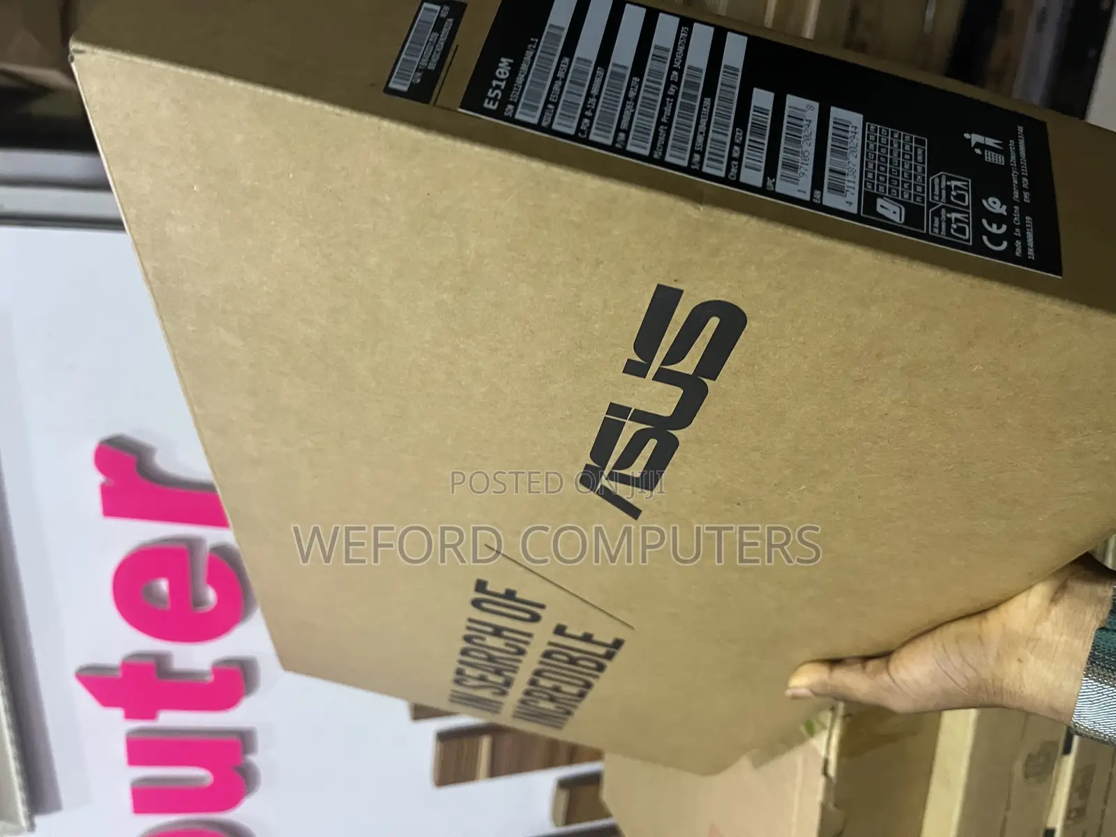 New Laptop Asus 4GB Intel Celeron SSD 256GB