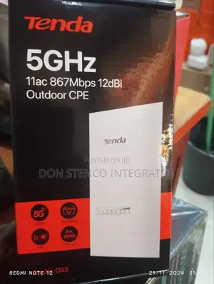 Tenda 5GHZ 867 MBPS 12dbi Outdoor CPE