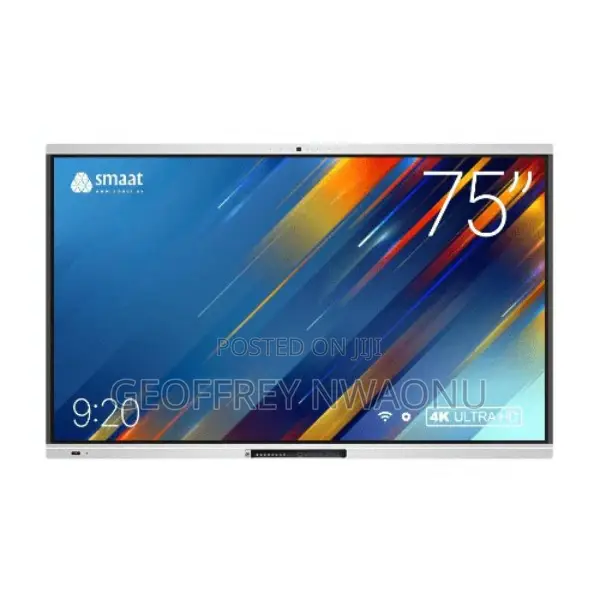 Smaat 75" (UHD) Interactive Flat Panel Touchscreen