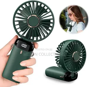 LED Digital Display Mini Fan