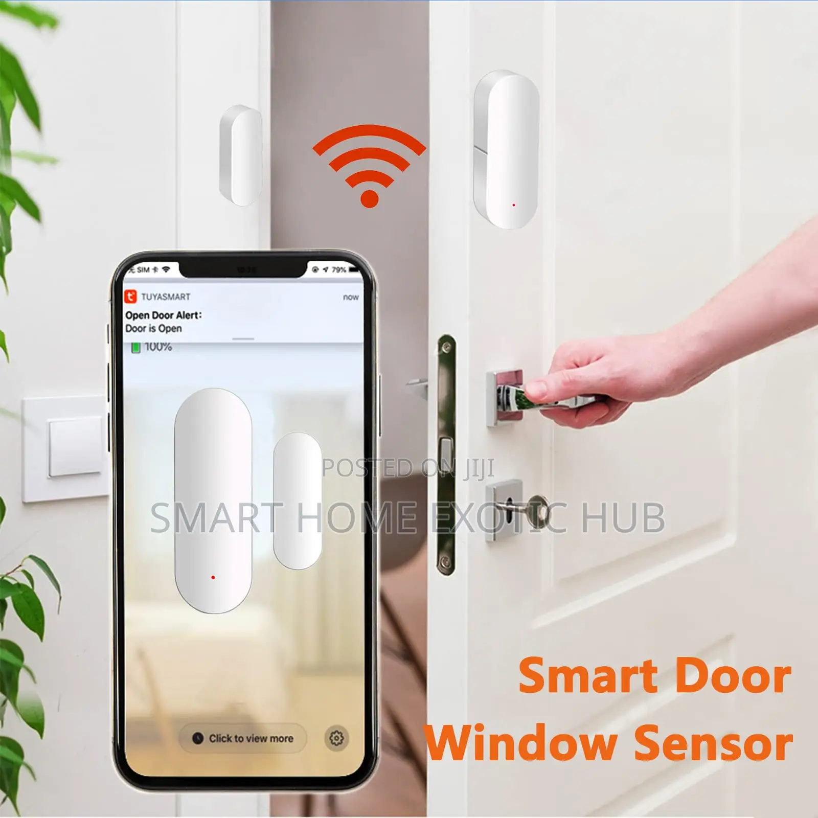 Tuya Smart WIFI Door, Window, Vibration Sensor + Wired Input