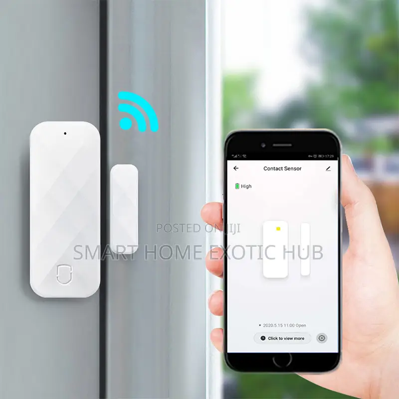 Tuya Smart WIFI Door, Window, Vibration Sensor + Wired Input