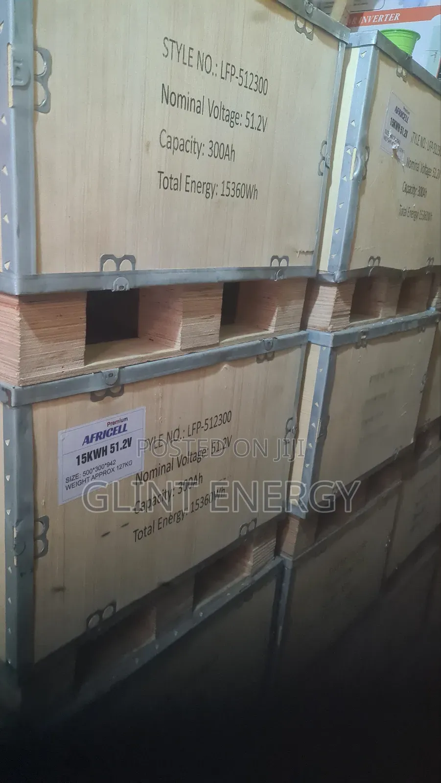 15kwh 51.2v Africell Lithium Iron Battery
