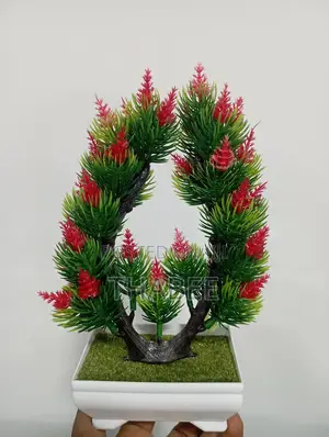 Table Top Shelf Faux Plant