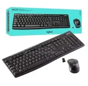 Logitech Mk270 Wireless Keyboard and Mouse Combo