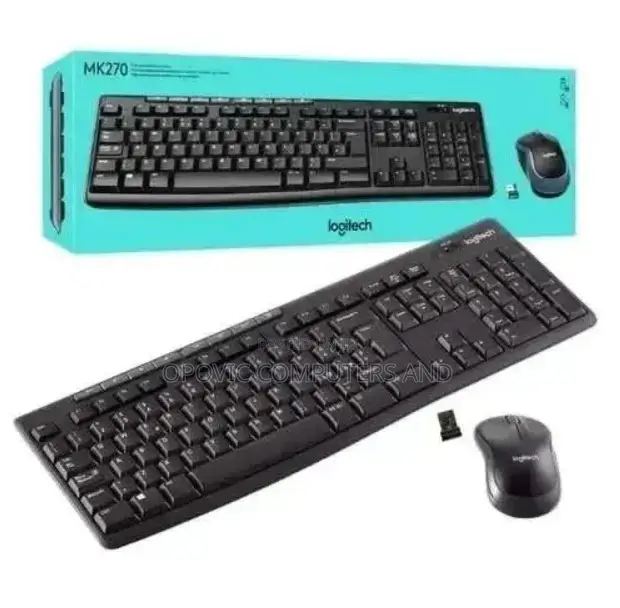 Logitech Mk270 Wireless Keyboard and Mouse Combo