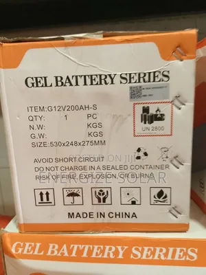Felicity 12v 220ah Gel Battery