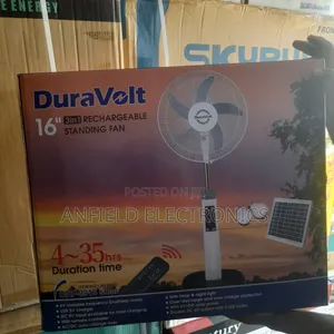 Duravolt Solar Rechargeable Fans