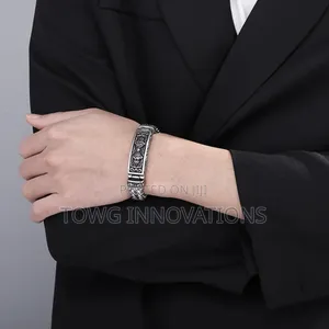 Stainless Steel Bracelet for Men 21cm