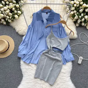 Quality Female Side Open Gown With Long Sleeve