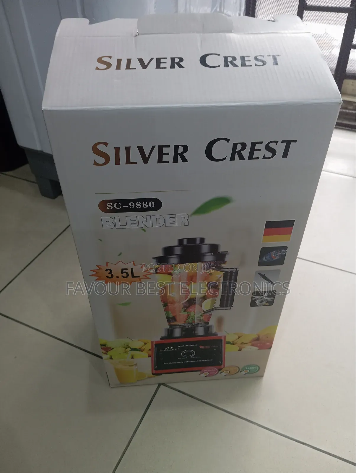 High Quality Silver Crest Blender (Sc-9880) Machine 11000w