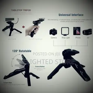 Portable Foldable Rotational Stabilizer Phone Tripod