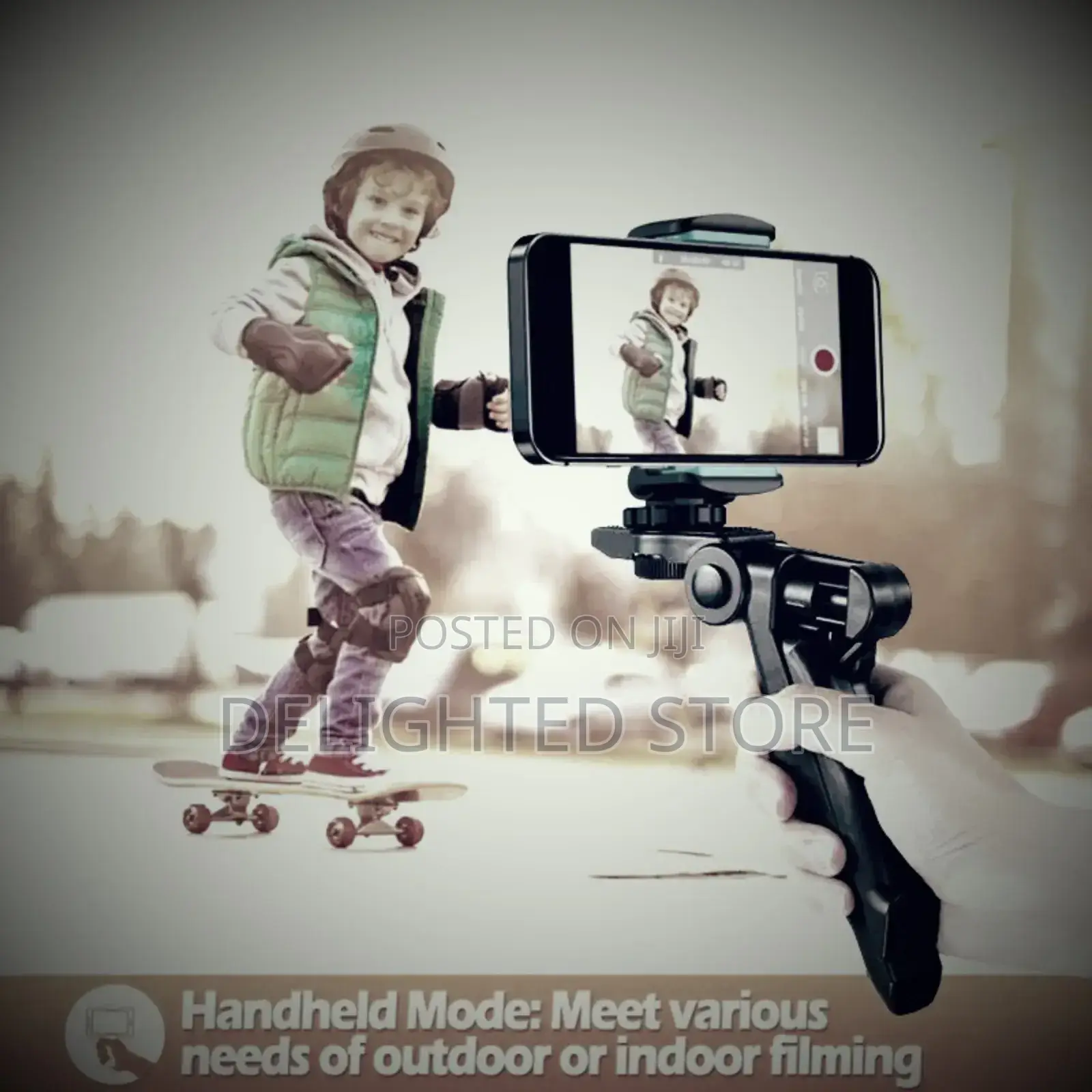 Portable Foldable Rotational Stabilizer Phone Tripod