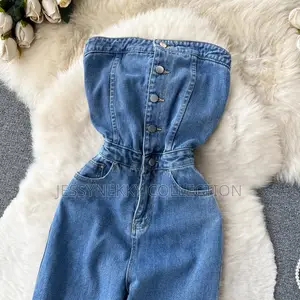 Quality Female Denim Jumpsuit