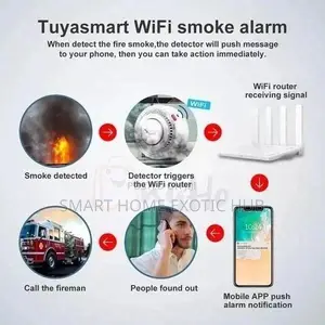 Tuya Smart Wifi Smoke Sensor
