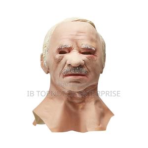 Old Man Realistic Silicon Halloween Mask