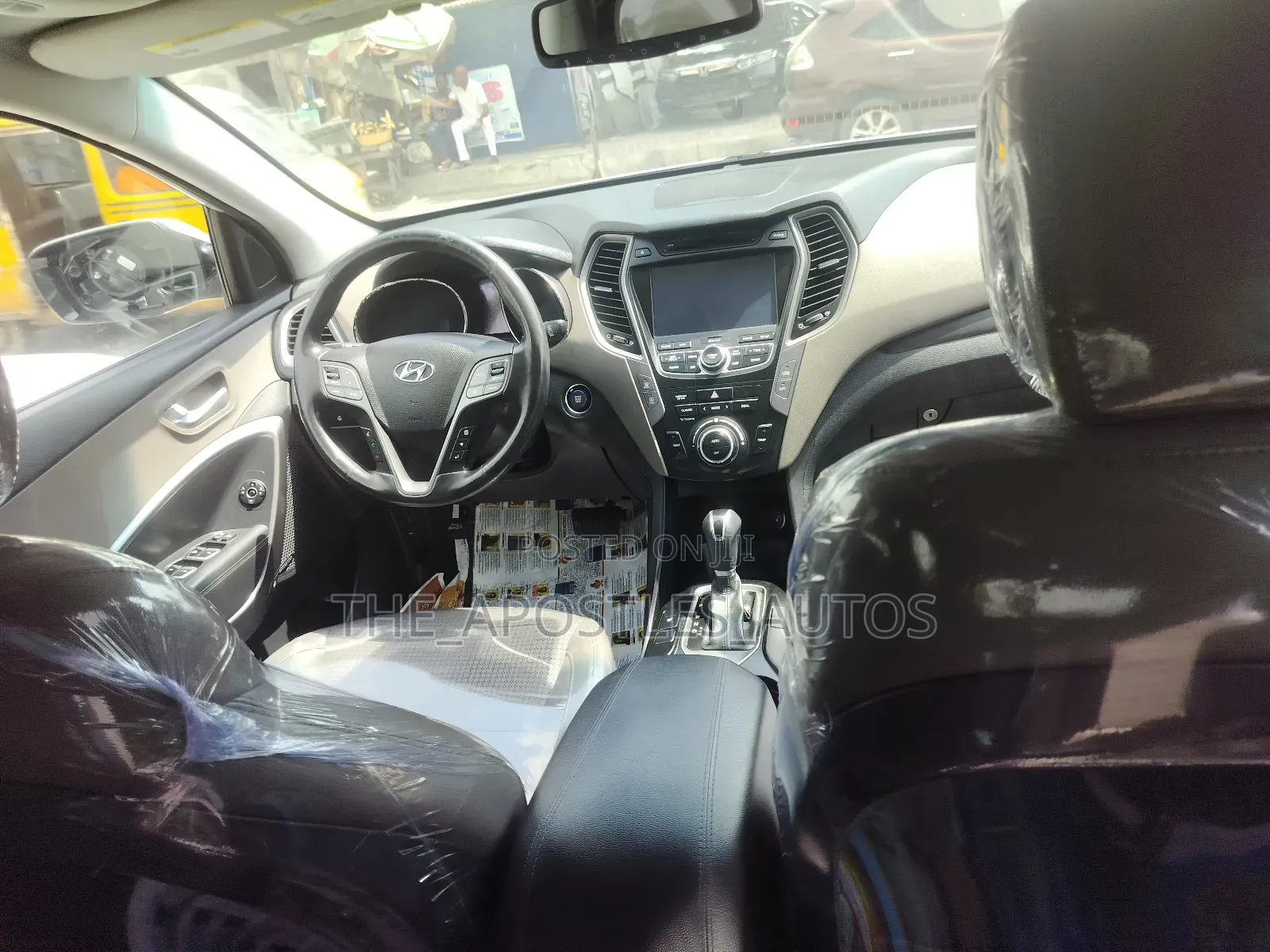 Hyundai Santa Fe 2015 Silver