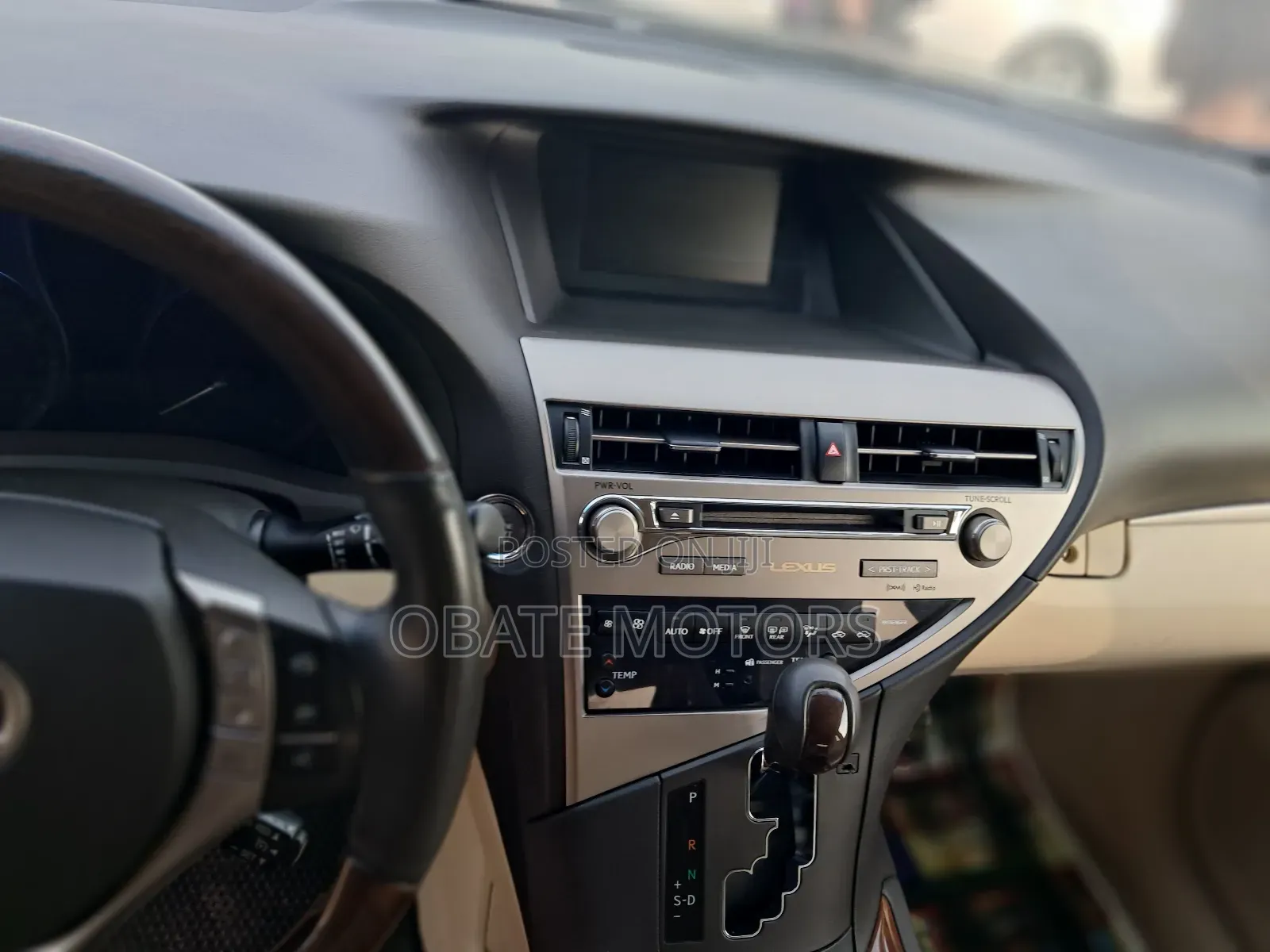Lexus RX 350 AWD 2012 Blue