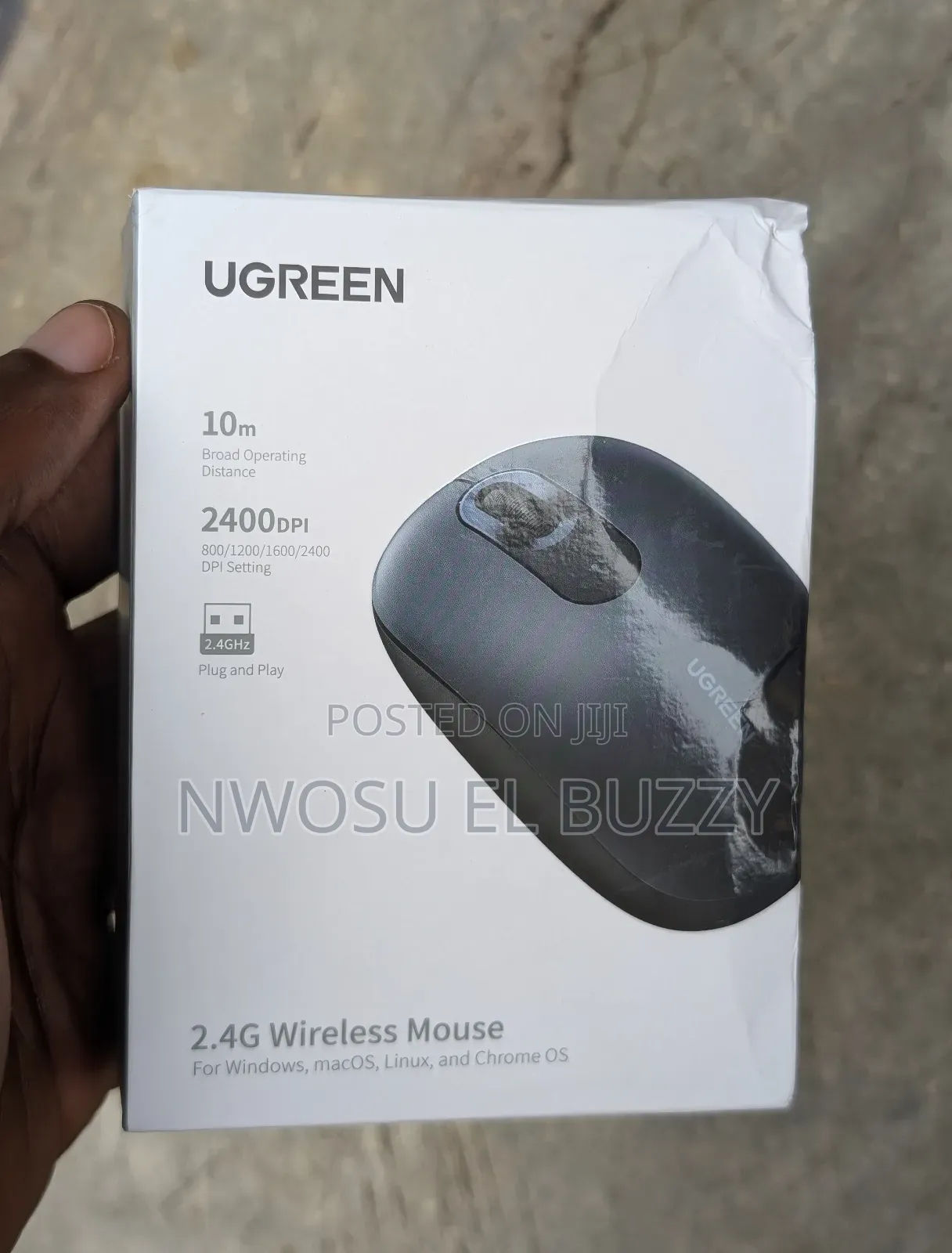 Ugreen Mu105 2.4G Wireless Silent Mouse