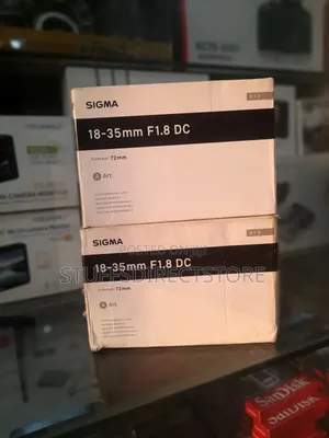 Sigma 18-35mm F/1.8 DC HSM Art Lens for Canon EF