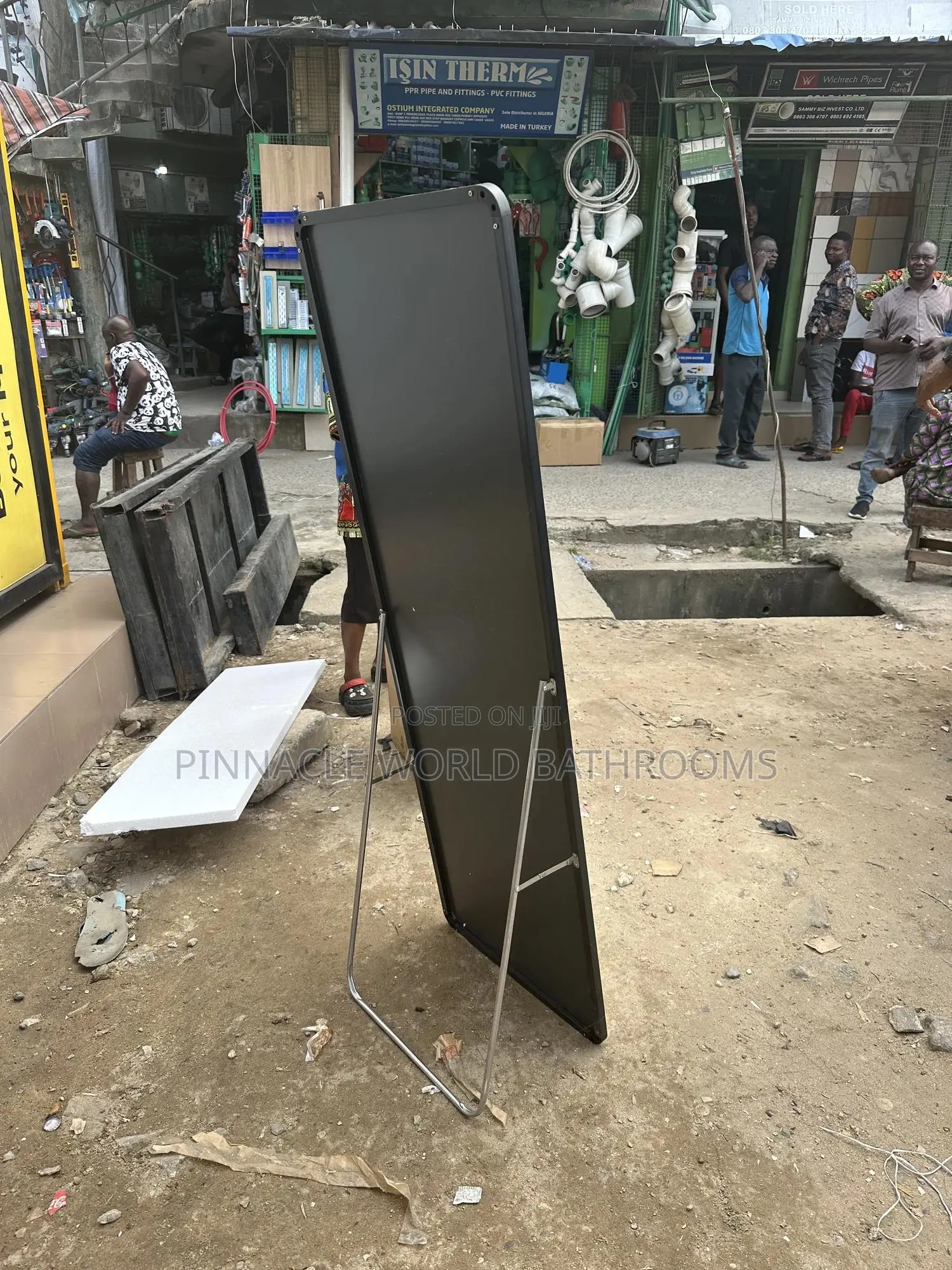Black Standing Dressing Mirror