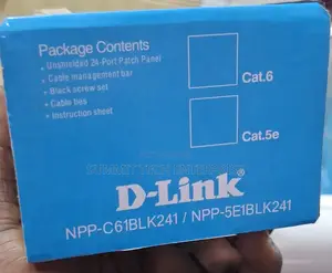 Dlink Cat 6 24port Patch Panel