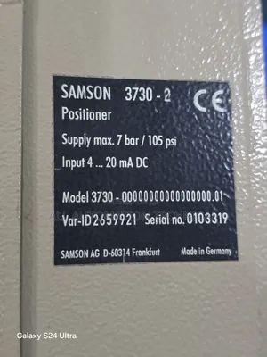 Samson 3730-2 Electropneumatic Positioner