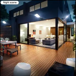 Solar LED Wall Light, With Motion Sensor Remote Control.