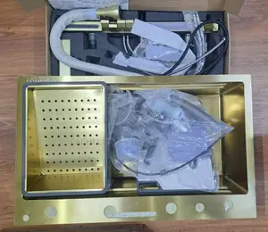 Four Button Kitchen Sink