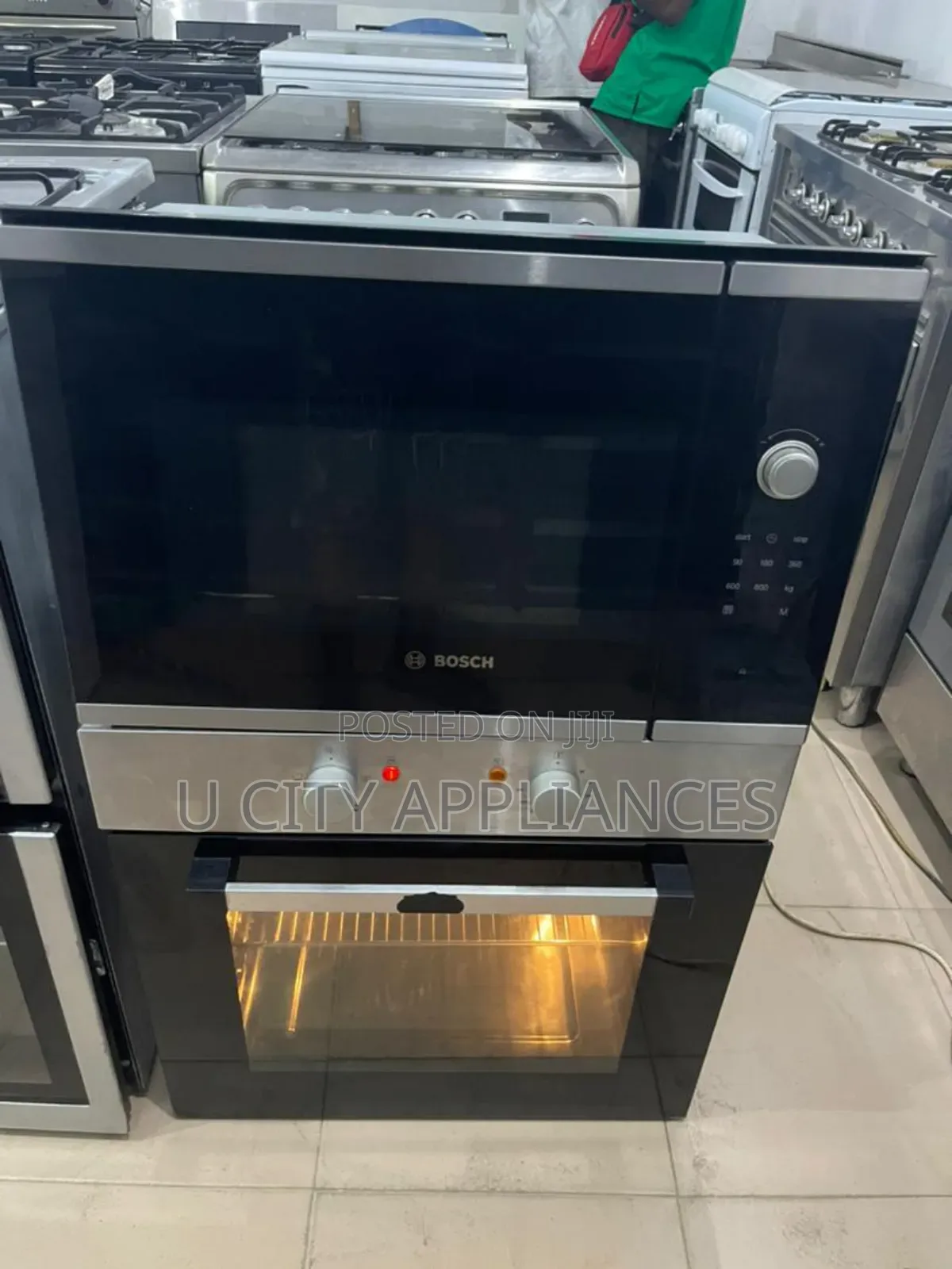 Bosch Inbuilt Oven N Microwave German Used