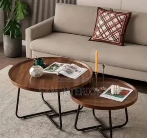 Contemporary and Unique Wooden Center Table for Living Room