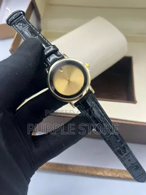 Mont Blanc Female Leather Wristwatch