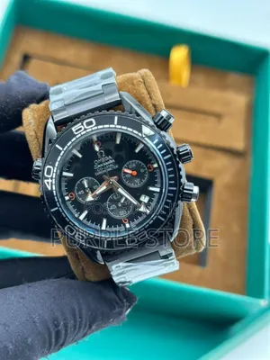 Photo - Omega Seamaster Chronograph Wristwatch Black