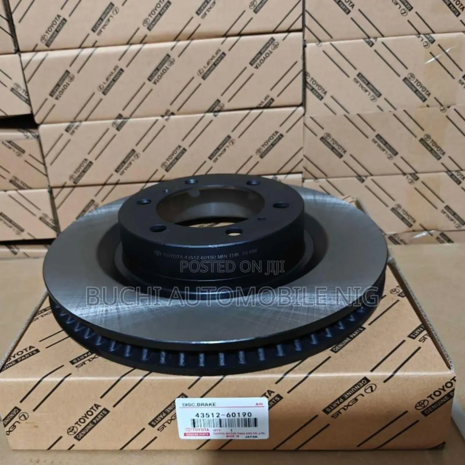 Original Brake Disc Toyota Highlander and Other Cars