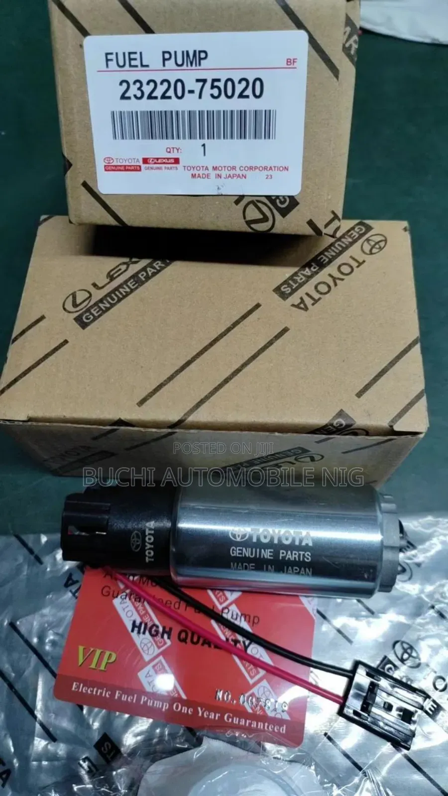 Original Fuel Pump Available