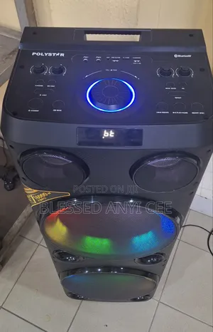 New Polystar 1600W Xboom Powerful Bass Bluetooth USB 2years