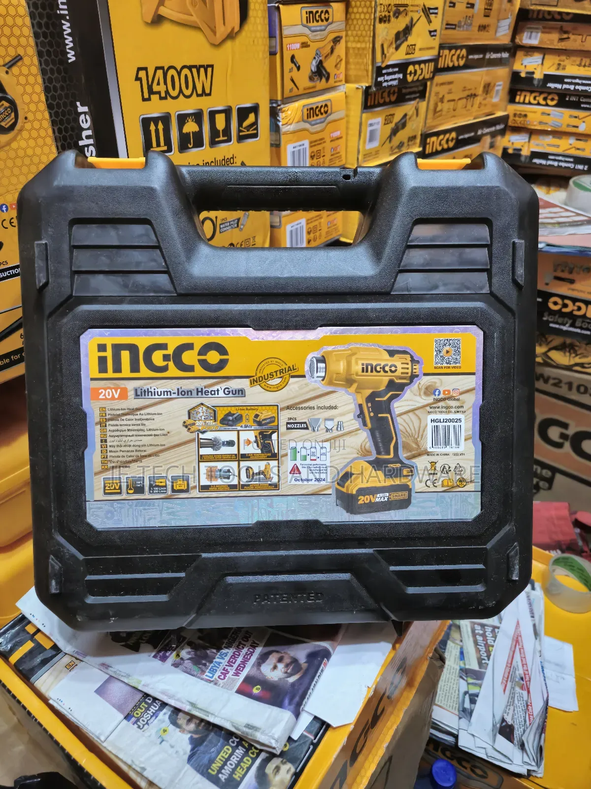 Ingco Cordless Heat Gun