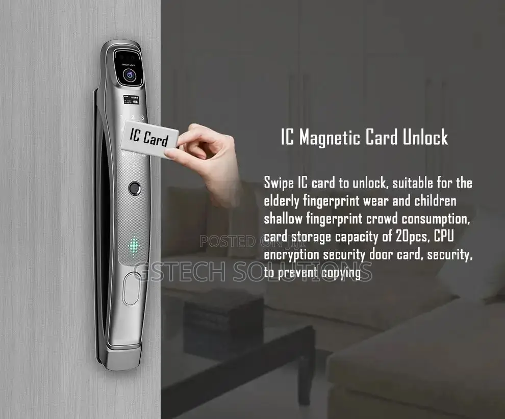 Digital Smart Door Lock With Camera