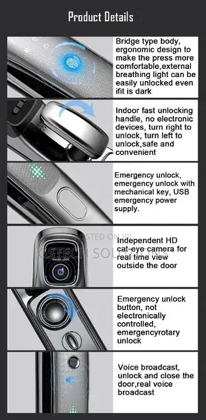 Digital Smart Door Lock With Camera