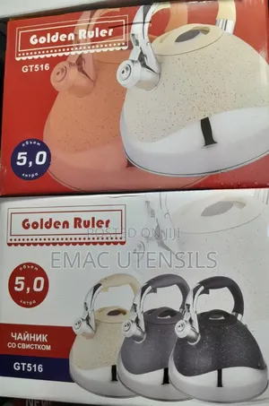 Quality 5L Golden Ruler Granite Kettle