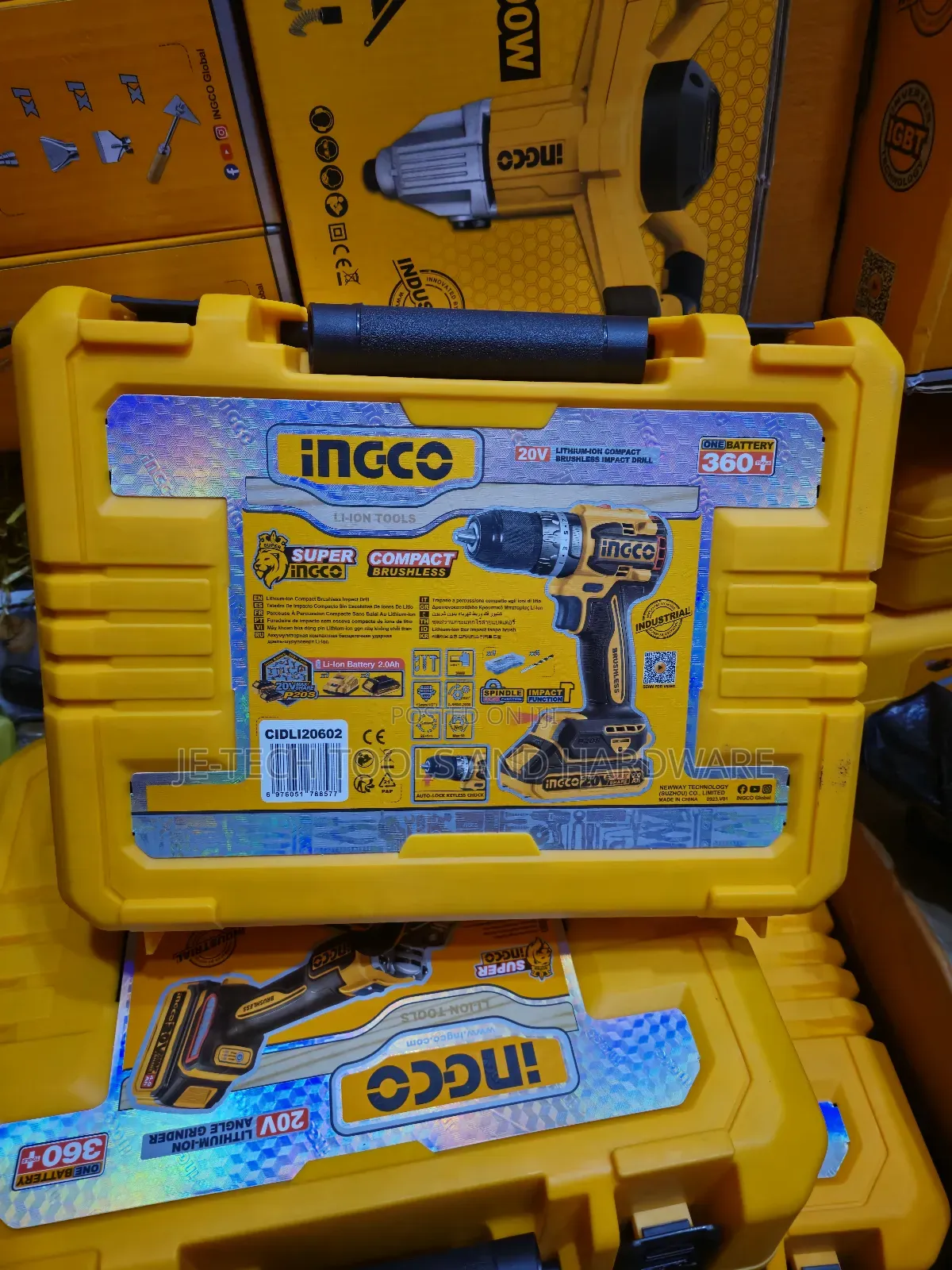 Lithium Lon Brushless Compact Drill