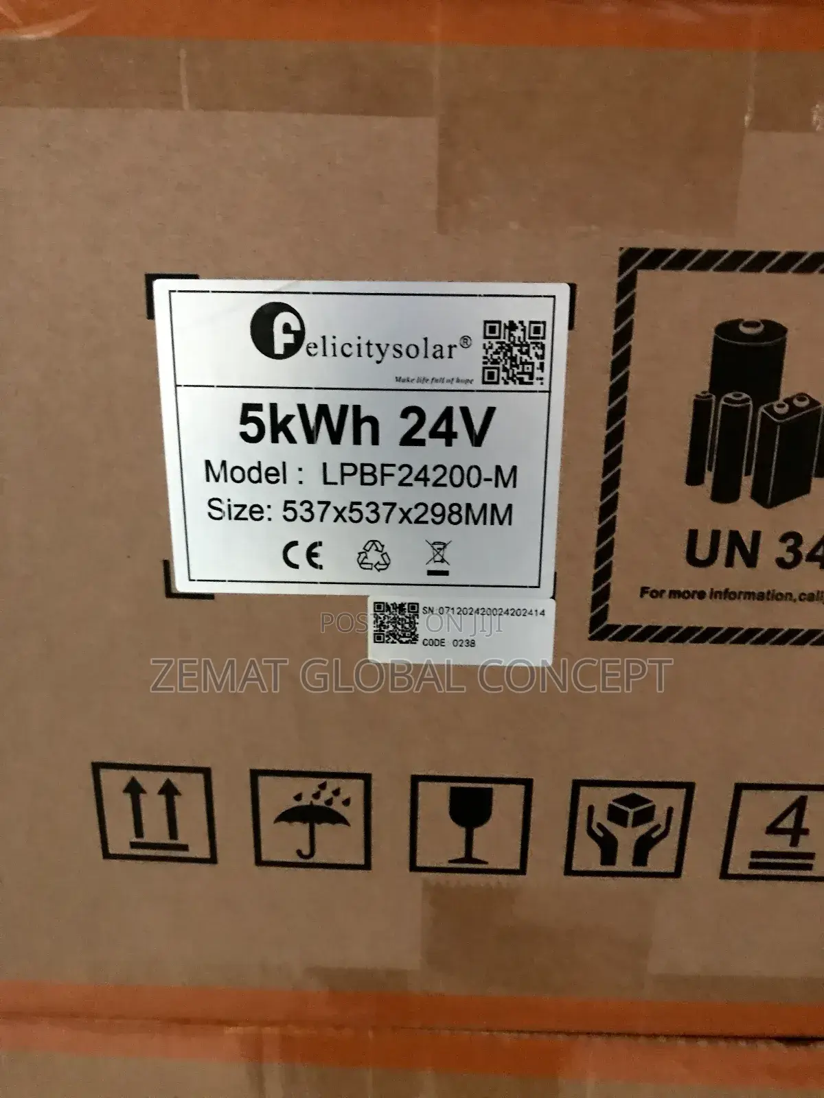 5kw 24V Felicity Lithium Battery