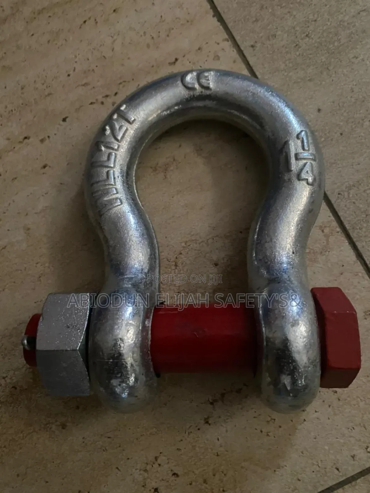 Tested Bowl Shackle 12 Tons Bolt and Nut