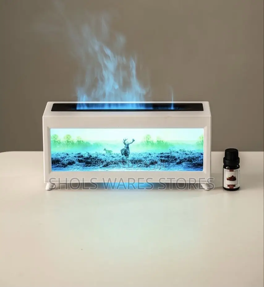 USB Electric Simulated Flame Humidifier