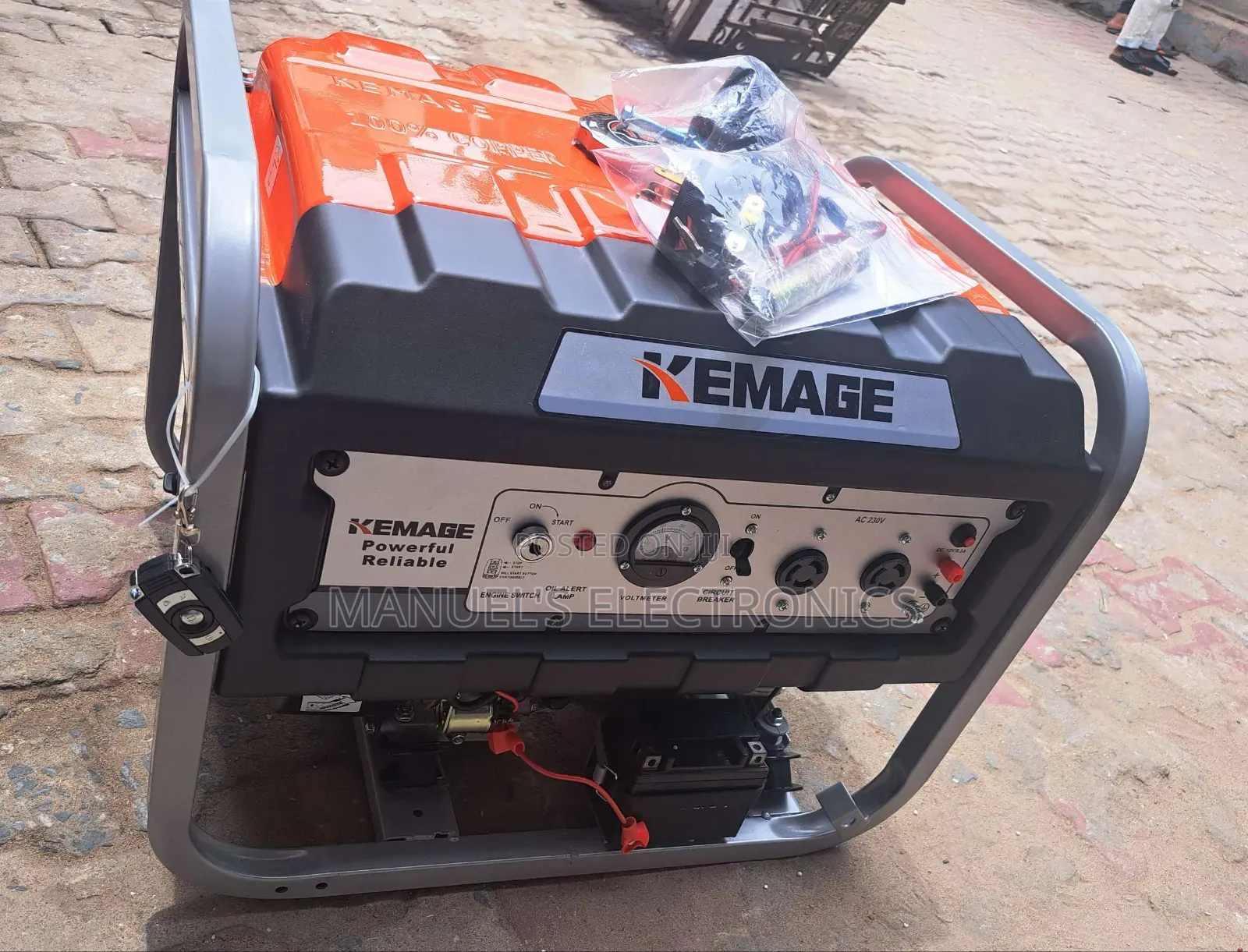 Remote Control Petrol Generator Kemage 4.5kva