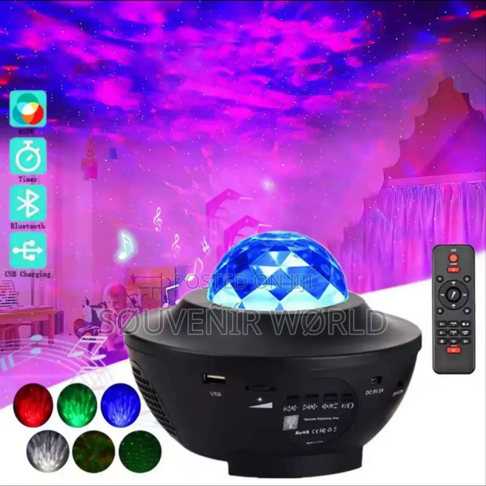 Led Starry Sky Projection Light Usb