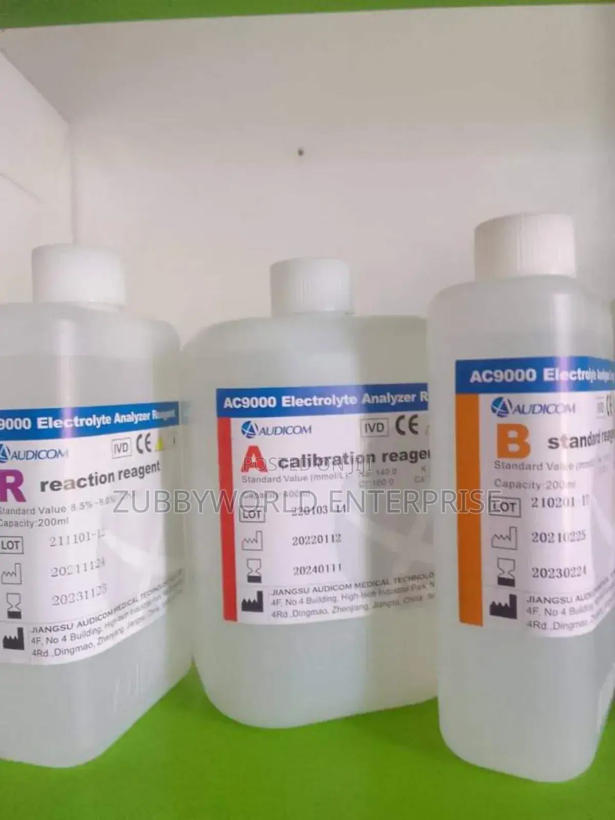 Audicom Electrolyte Analyzer Consumables