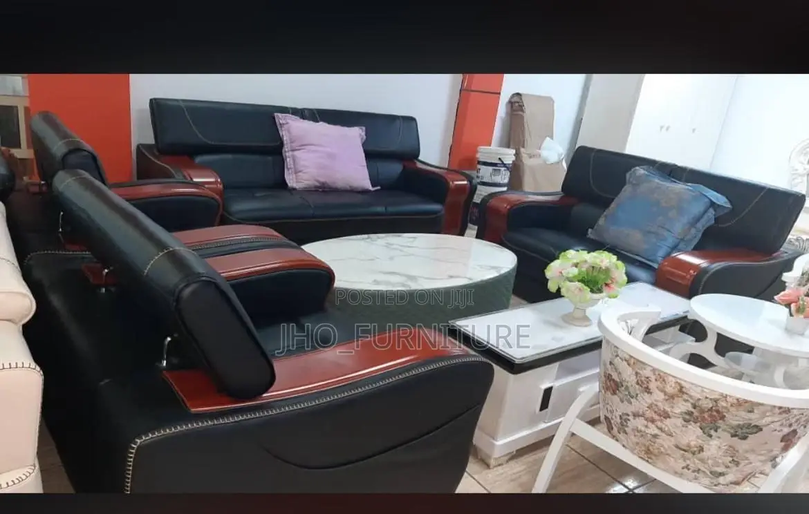 Leather Sofa 