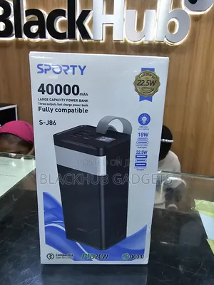 Sporty Power Bank 40000mah